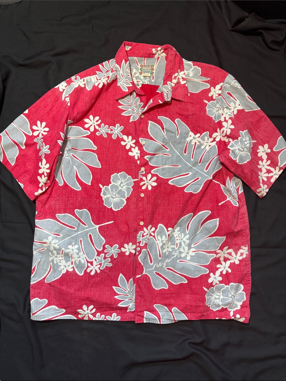 Reyn Spooner Hawaiian Traditional Commemorative Classics Cotton Shirt Men’s 2XL